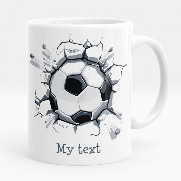 Personalized cup - Football