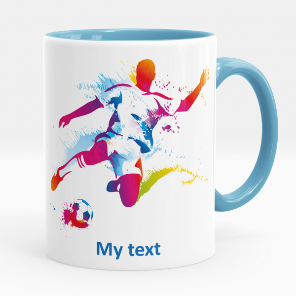 Personalized cup - Footballer
