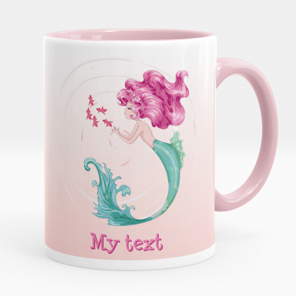 Personalized cup - Mermaid
