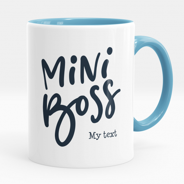 Personalized cup - Mini boss