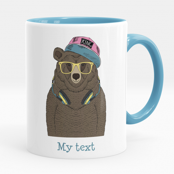 Personalized cup - Music bear