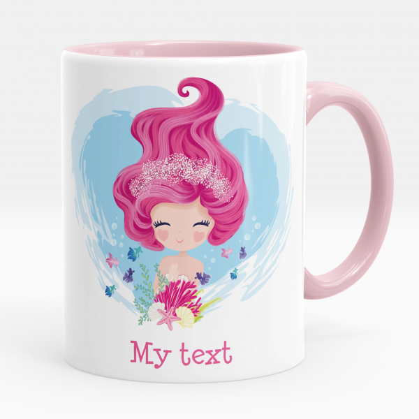 Personalized cup - Ocean mermaid