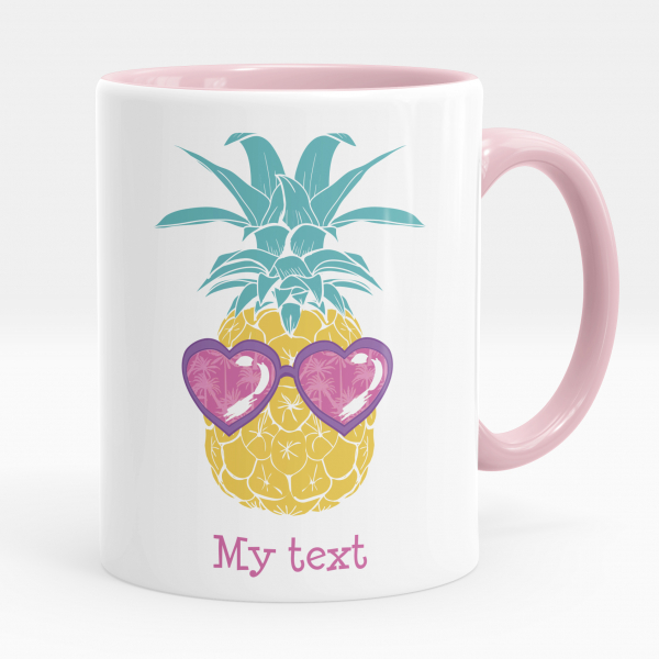 Personalized cup - Pineapple