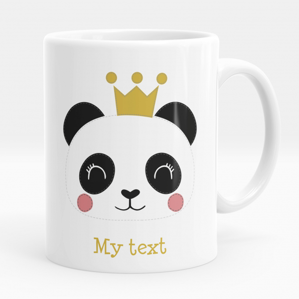 Personalized cup - Princess panda