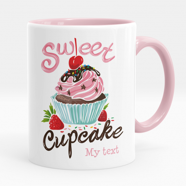 Personalized cup - Sweet cupcake