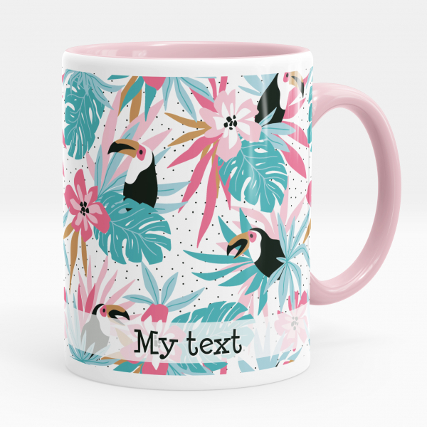 Personalized cup - Tropical