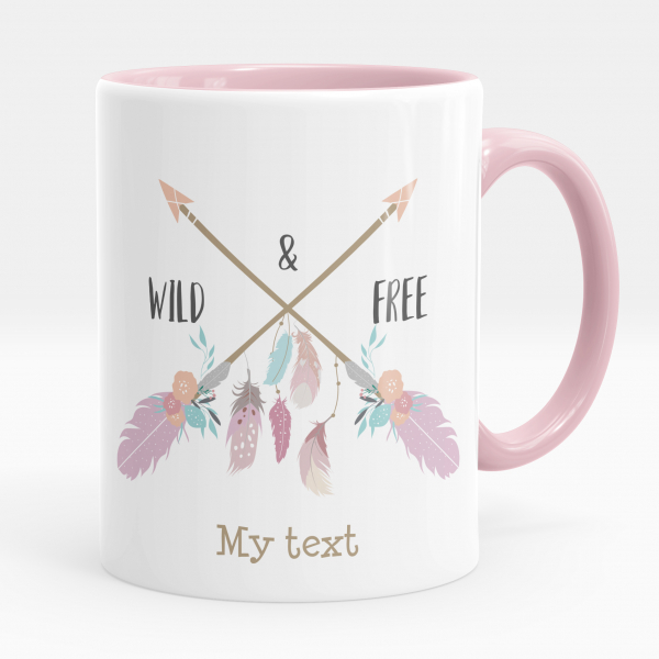 Personalized cup - Wild & Free