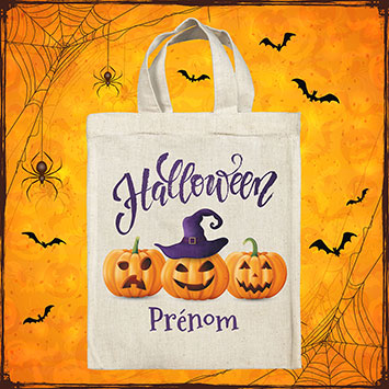 Personalized Halloween bags