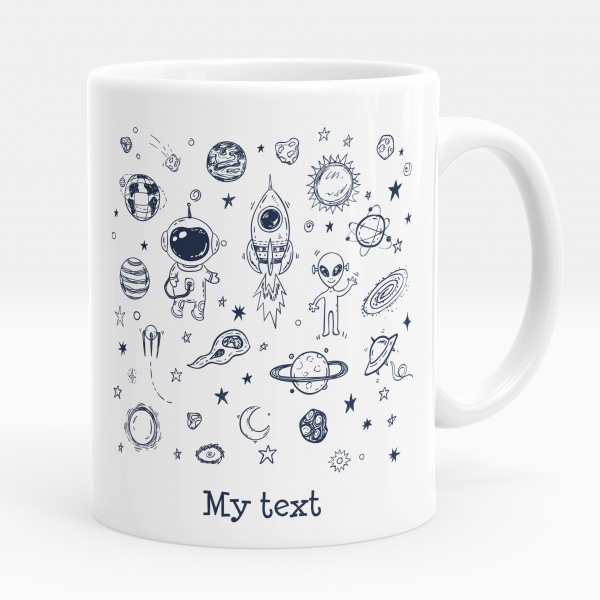Personalized cup - Galaxy