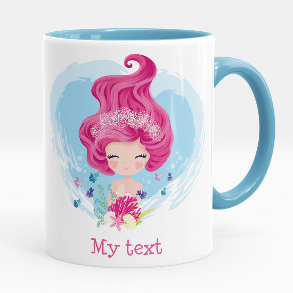 Personalized cup - Ocean mermaid